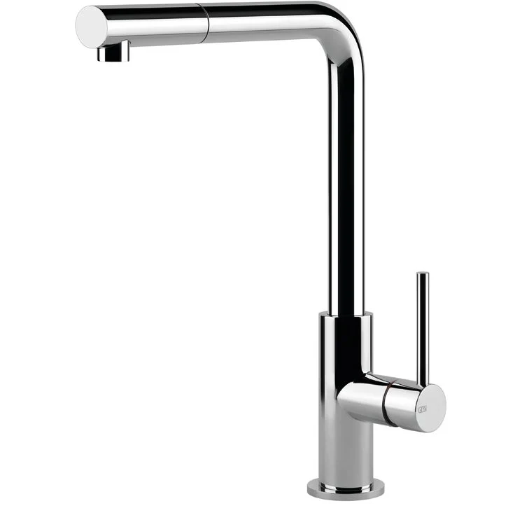 GESSI: Hochdruck- Einhebelmischbatterie DELIA mit Brause, Mischbatterie, 17835 21,8 cm