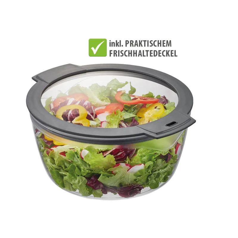 Gefu, Salatschleuder Rotare + Frischhaltedeckel