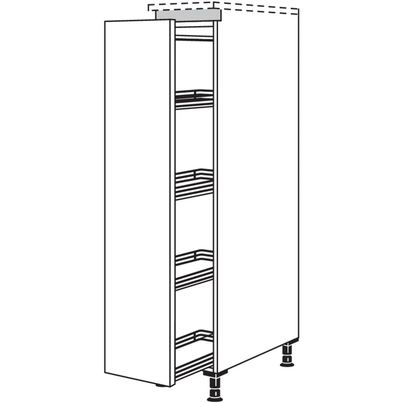 nobilia Highboard Apothekerschrank NHA40 40 cm