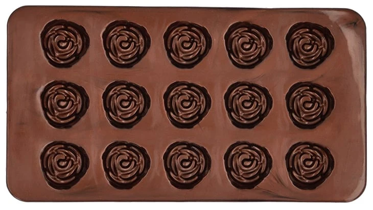 RBV Birkmann, Chocolaterie Rose, Einzelform, 2 Stück