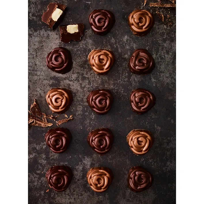 RBV Birkmann, Chocolaterie Rose, Einzelform, 2 Stück