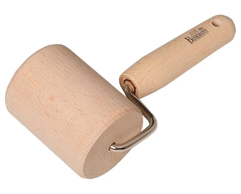 RBV Birkmann, Teigroller gerade, 7 cm, Buchenholz, "Easy Baking"