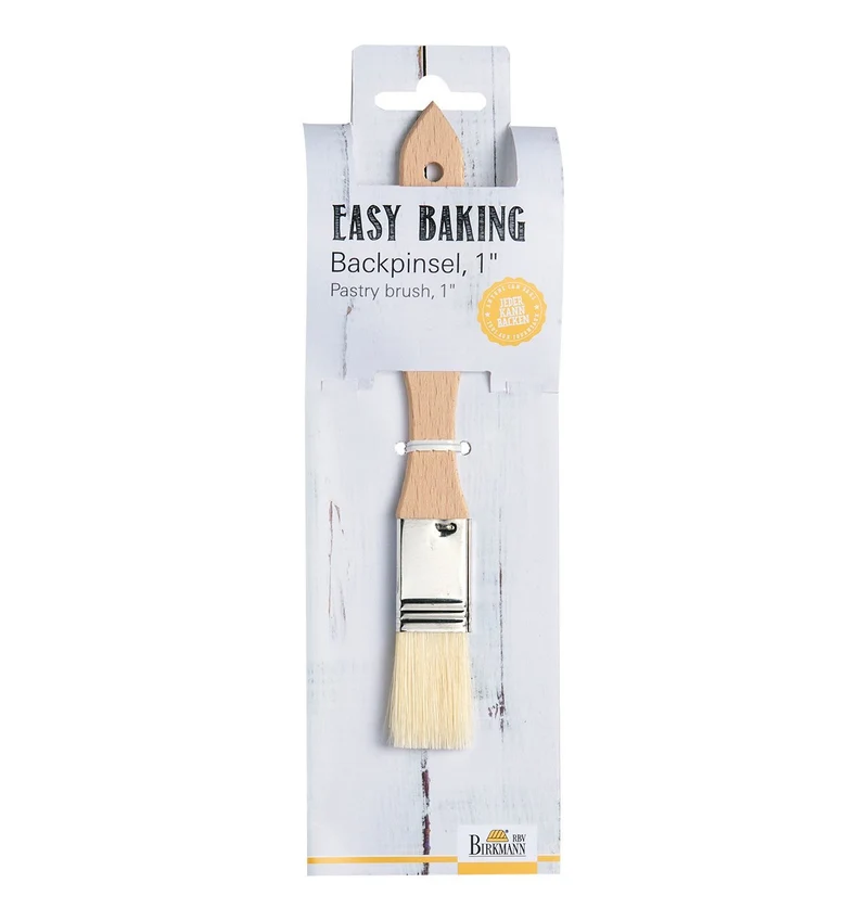RBV Birkmann, Easy Baking, Backpinsel, B2,5cm, Buchenholz