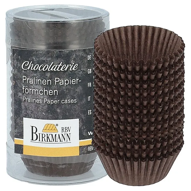 RBV Birkmann, Pralinen-Papierförmchen braun