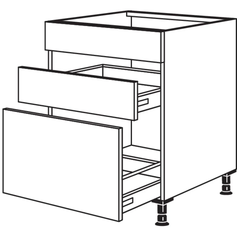 nobilia XL-Kochstellenschrank KDSA120-X 120 cm