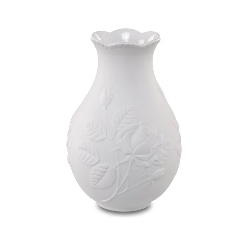 Goebel Kaiser Porzellan Rosengarten 'Vase 18 cm - Rosengarten'