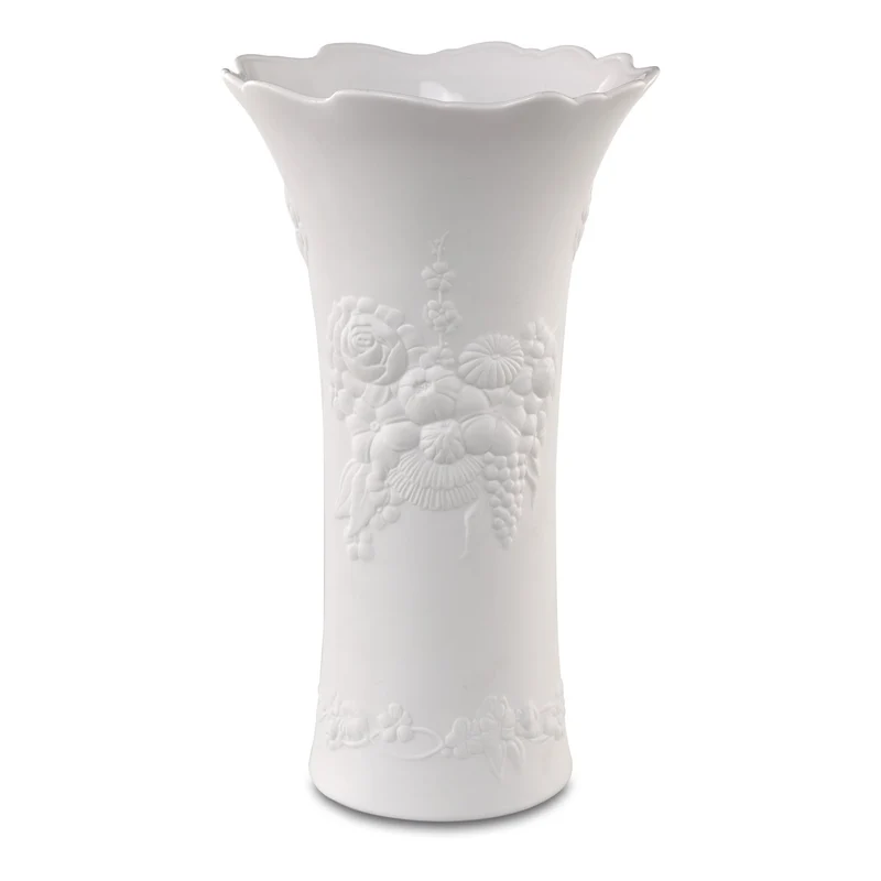 Goebel Kaiser Porzellan Flora, biskuit 'Vase 29 cm - Flora'