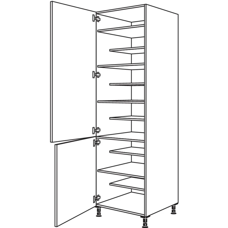 nobilia XL-Schuhschrank HDWS40-3X 40 cm