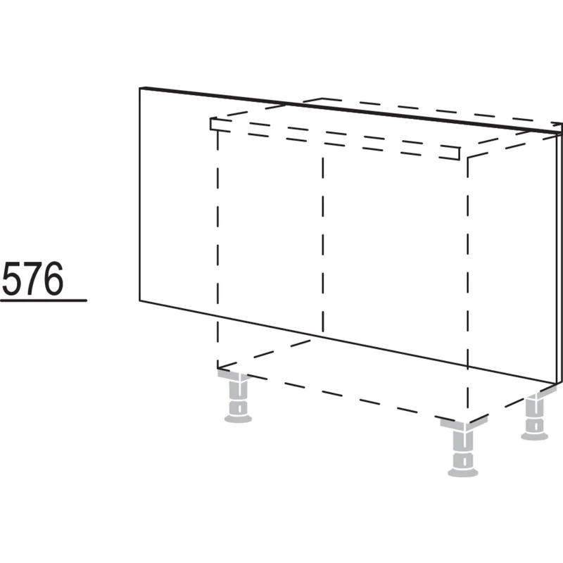 nobilia Rückwandverkleidung RKWS-58
