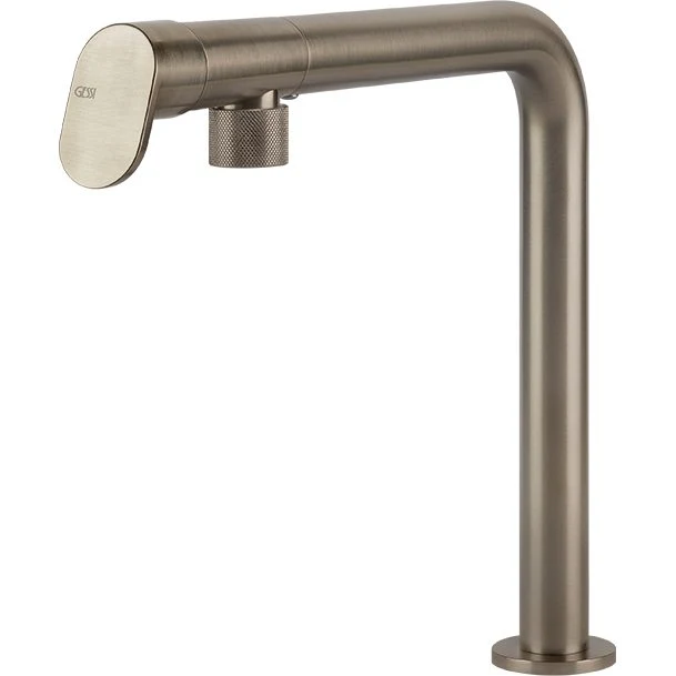 GESSI: Hochdruck- Einhebelmischbatterie ALILA, Mischbatterie, Edelstahloptik 17868 29,2 cm