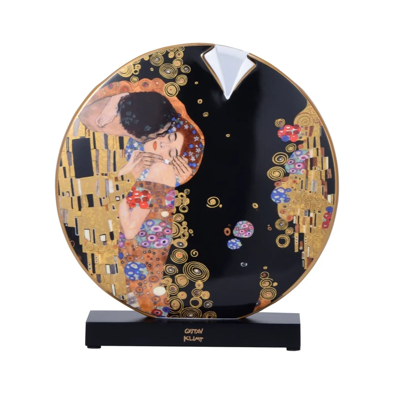 Gustav Klimt - Der Kuss / Der Lebensbaum, Goebel, Vase, 2024