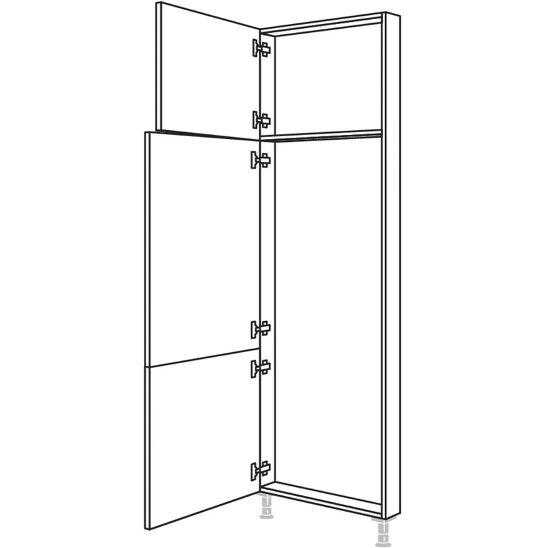 nobilia XL-Hochschrank-Rahmenteil HRT30-1X 30 cm