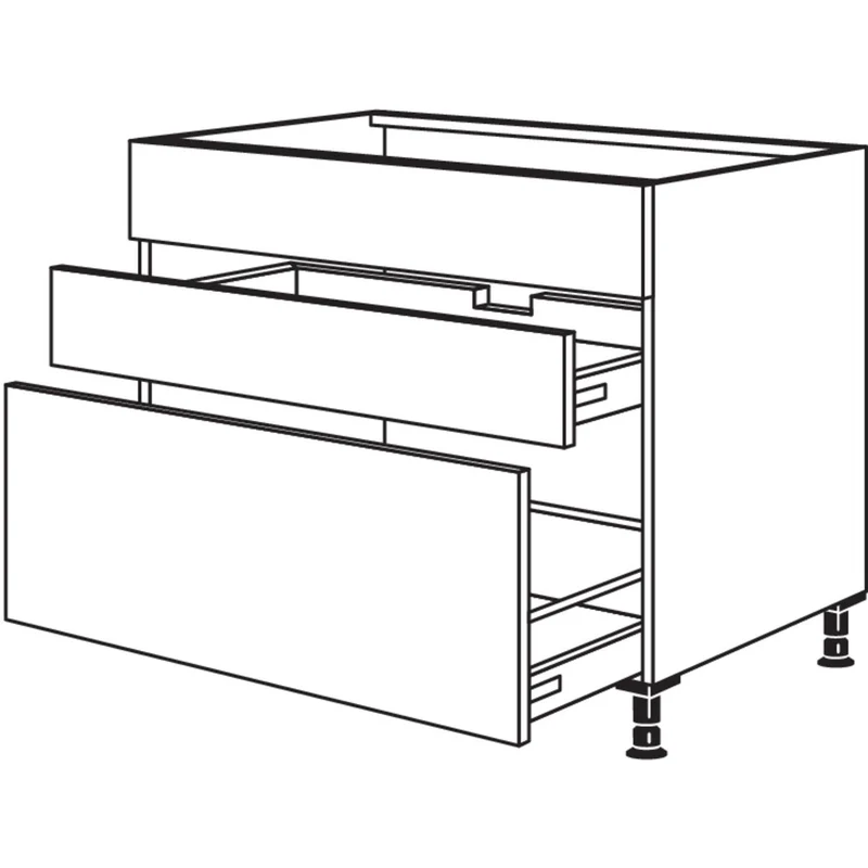 nobilia XL-Spülen-Auszugschrank SPUDSA120-X 120 cm