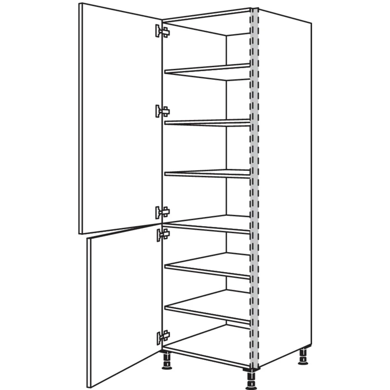nobilia XL-Geschirr-/ Vorratsschrank NHS40-1X 40 cm