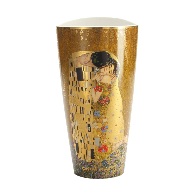 Goebel Artis Orbis Gustav Klimt 'Der Kuss - Vase'