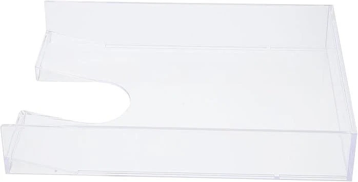 ORFOFE Kunststoff Papierbox A4 aus Ps als Stapelbare Ablagebox