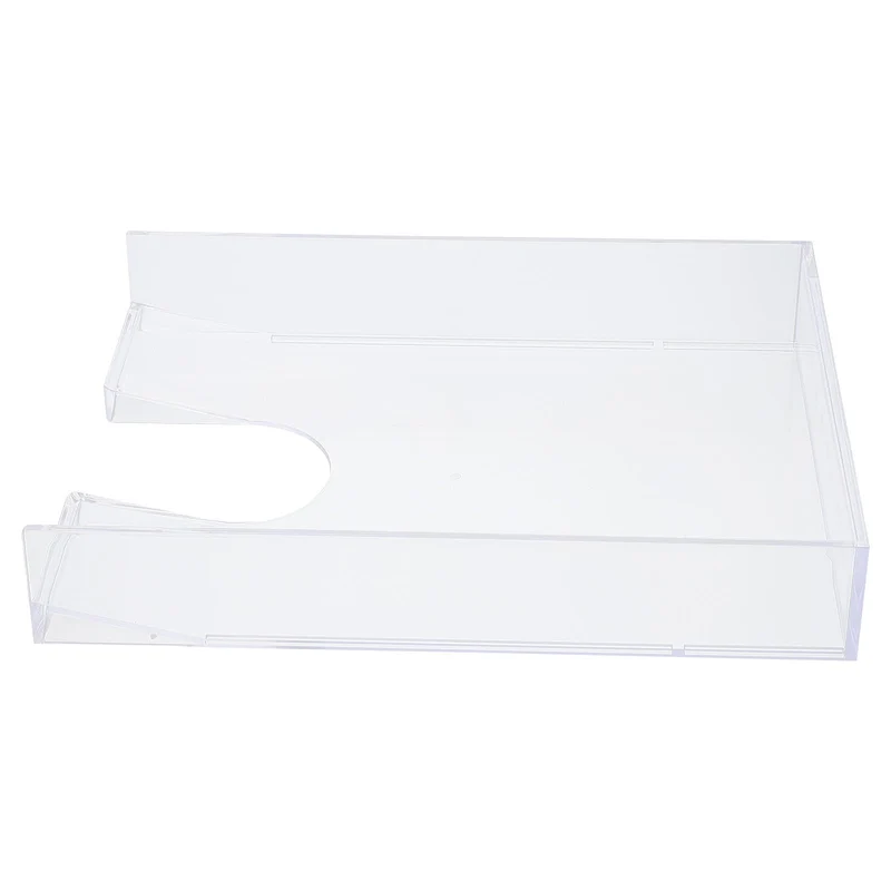 ORFOFE Kunststoff Papierbox A4 aus Ps als Stapelbare Ablagebox