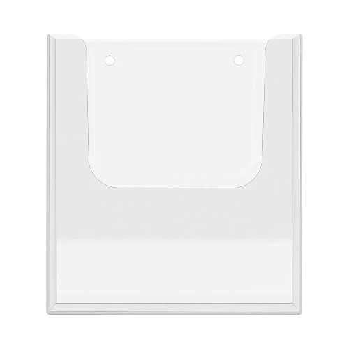 3 Stück Prospekthalter Wand A4, Acryl Flyerhalter Wand Magazinhalter A4 Wandprospekthalter, Transparent Zeitschriftenhalter Hängend mit Schrauben für Büro Restaurant Rezeption