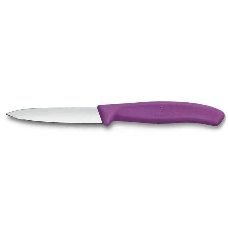 Victorinox, Swiss Classic, Gemüsemesser, 8cm, gerade, Mittelspitz, violett