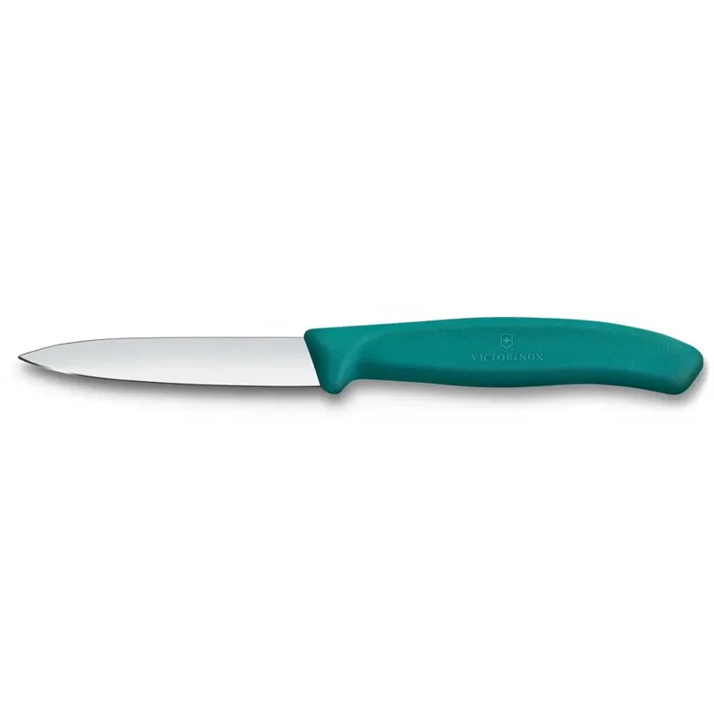 Victorinox, Swiss Classic, Swiss Classic, Gemüsemesser, 8cm, gerade, Mittelspitz, grün