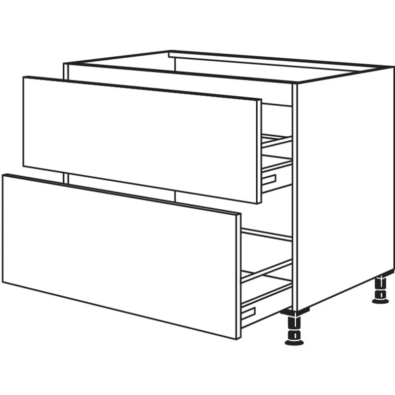 nobilia XL-Spülen-Auszugschrank SPUDASA90-X 90 cm