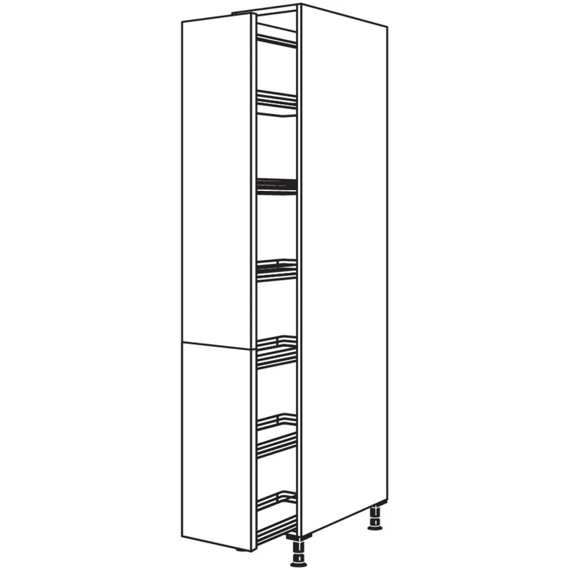 nobilia XL-Apothekerschrank HDA40-1X 40 cm