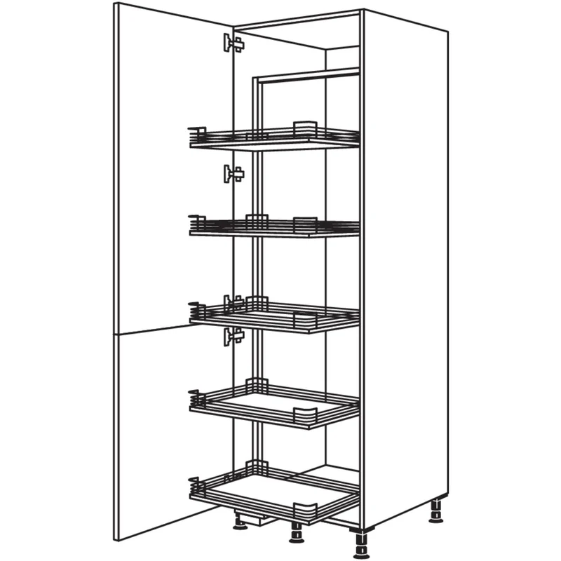 nobilia XL-Vorratsschrank Cargo HDC50-1X 50 cm