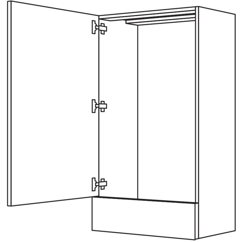 nobilia Aufsatzschrank für Wasserboiler AWBT60-1 60 cm
