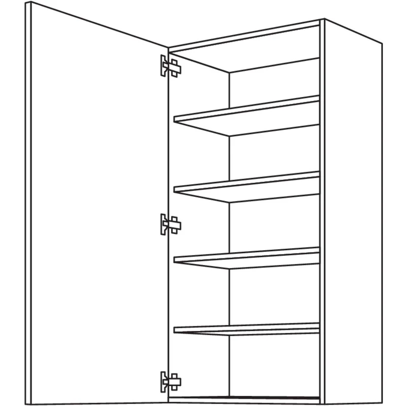 nobilia Wandschrank W50-130 50 cm