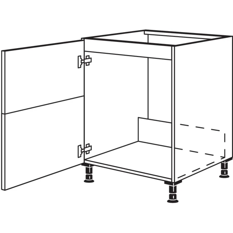 nobilia XL-Spülenschrank SPUV2DA40-X 40 cm