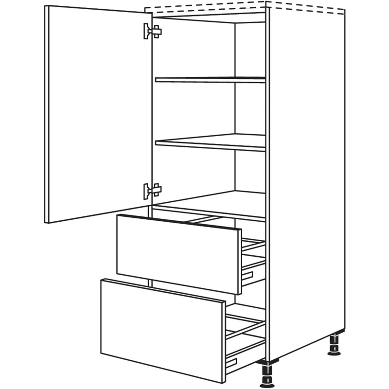 nobilia XL-Highboard H2A30-X 30 cm
