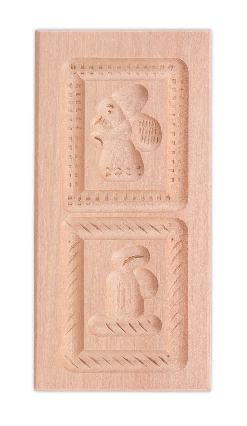 Städter, Springerle-Model 2 Motive Birnbaum, Größe 5,5 x 11cm