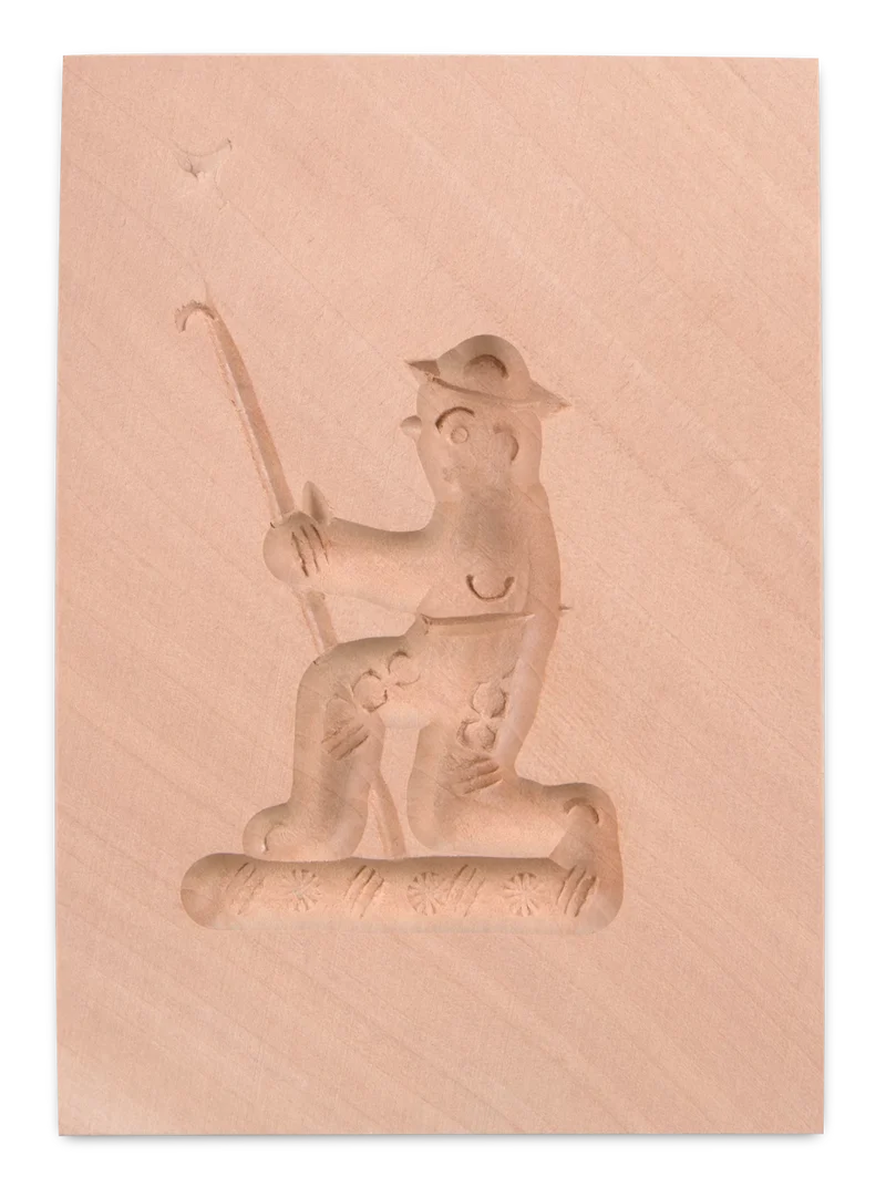 Städter, Springerle-Model Hirte Birnbaum, 5,5 x 8cm