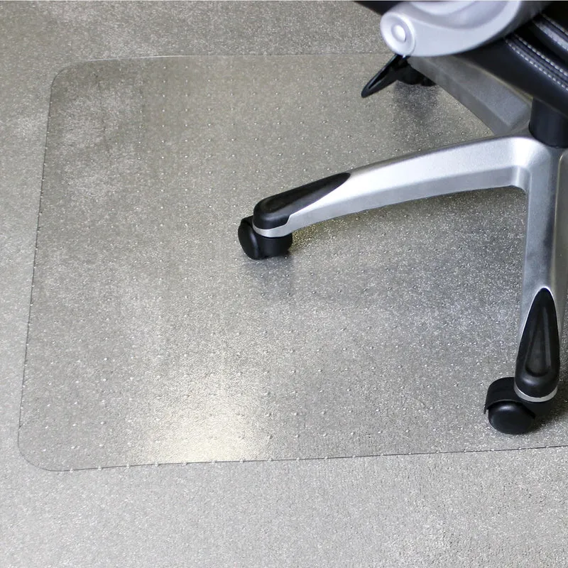 Marvelux große Umweltfreundliche Bürostuhlmatte für Teppichböden 116 x 150 cm - Eco-Friendly Bodenschutzmatte aus veredeltem Polymer - Rechteckige transparente Stuhlunterlage für Bürostühle