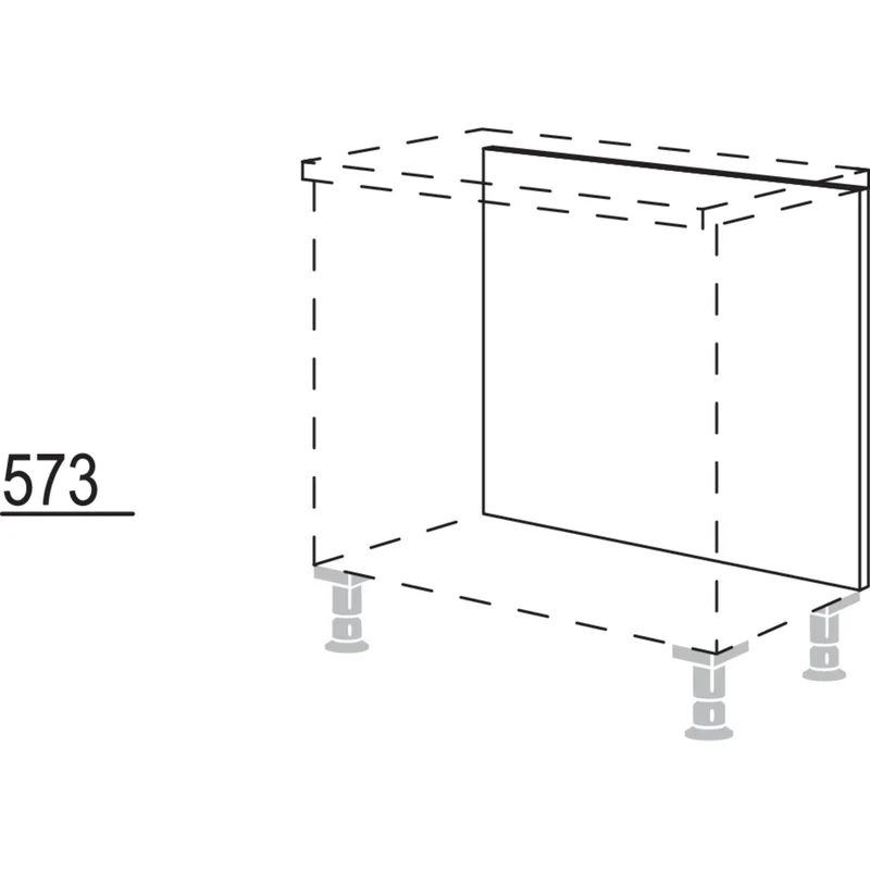 nobilia Rückwandverkleidung für Sideboardplanungen RFW45-58