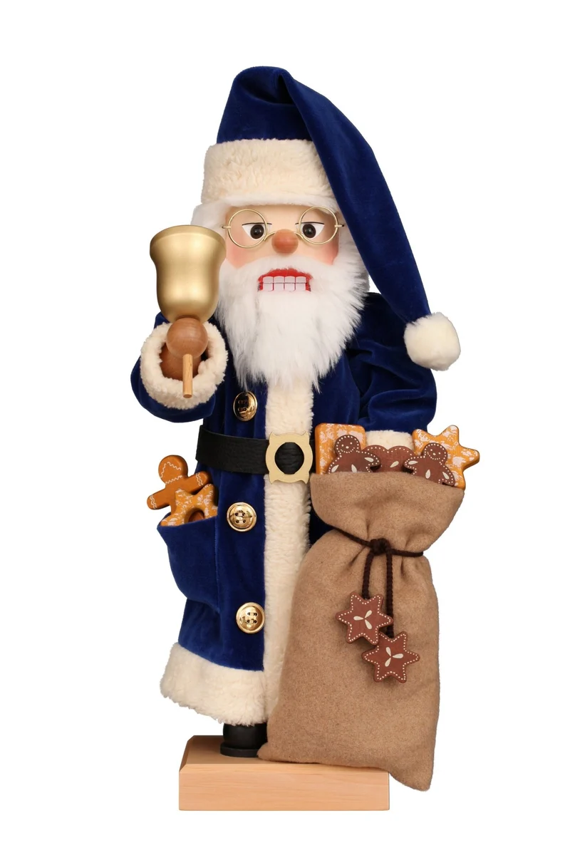 Weihnachtsmann mit Lebkuchen, Nussknacker, Ulbricht - 48.5cm' 2024