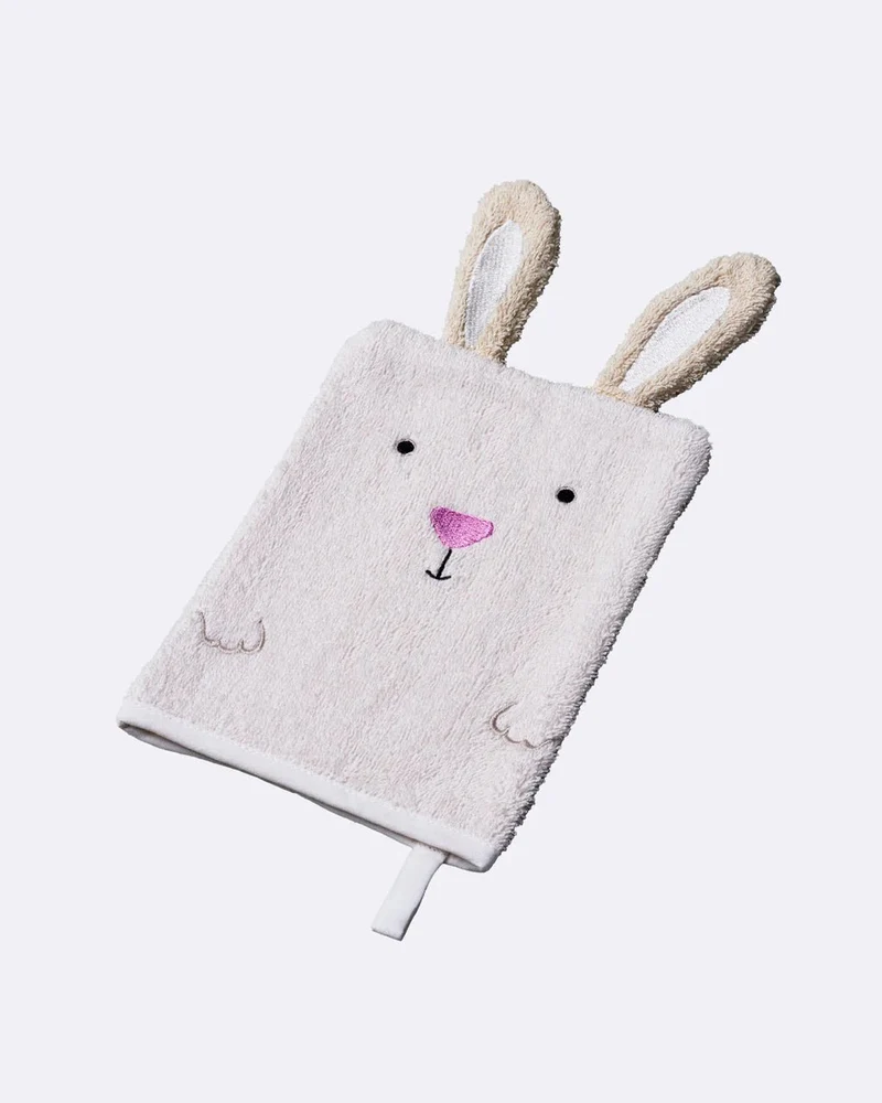 chic.mic 'Baumwolle wash cloth rabbit, Waschlappen Hase'