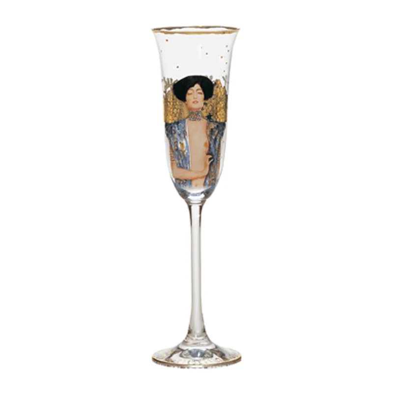 Goebel Artis Orbis Gustav Klimt 'Judith I - Sektglas'