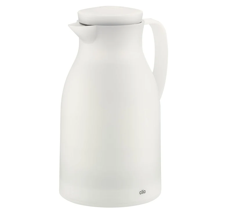 Cilio, Isolierkanne "Monza", Farbe weiß, Inhalt 1,0l.