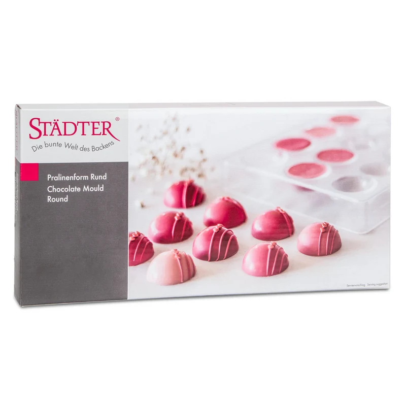 Städter 'Pralinenform Rund, Transparent'