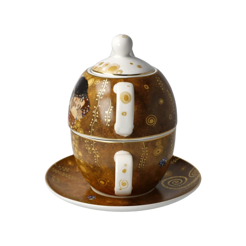 Goebel Artis Orbis Gustav Klimt 'Der Kuss - Tea for One'