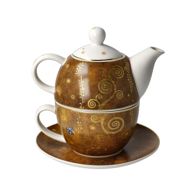 Goebel Artis Orbis Gustav Klimt 'Der Kuss - Tea for One'