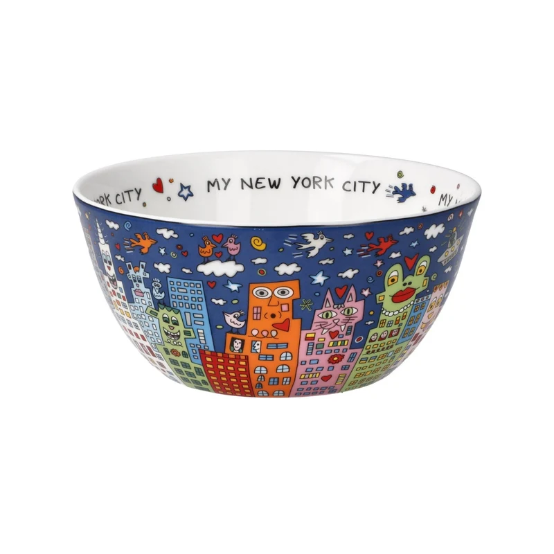Goebel Pop Art James Rizzi 'JR FB SC My New York City Night' 2022