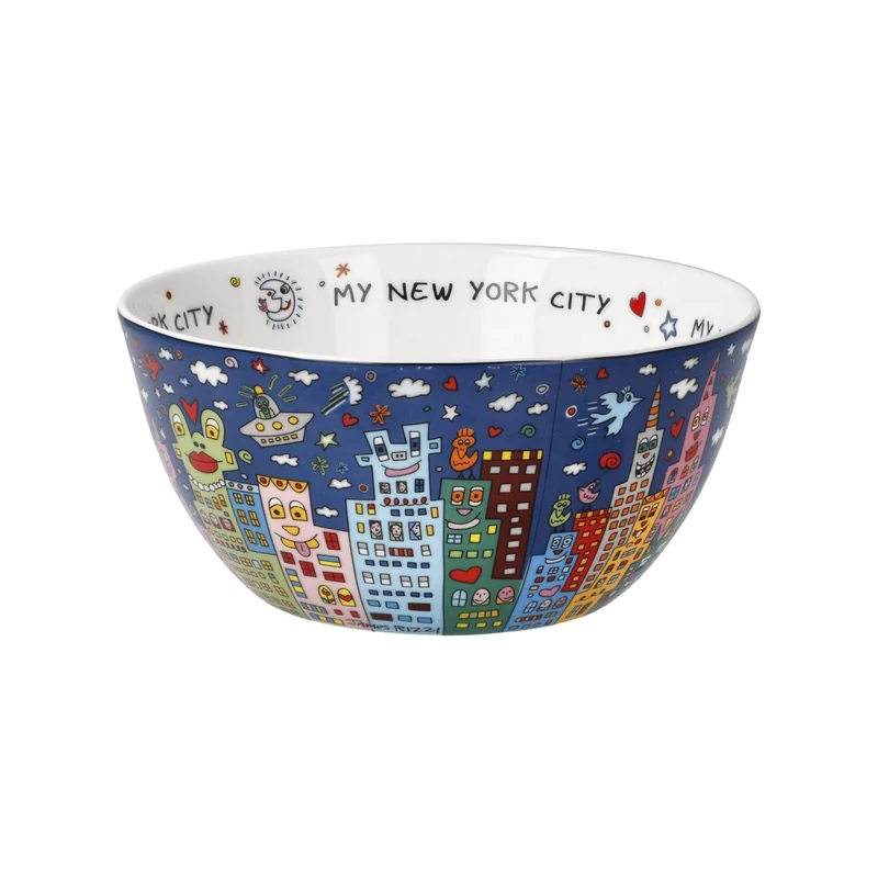 Goebel Pop Art James Rizzi 'JR FB SC My New York City Night' 2022