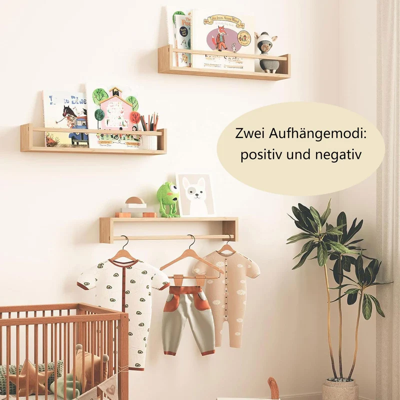 Wandregal Kinderzimmer Regal Wand Schweberegal