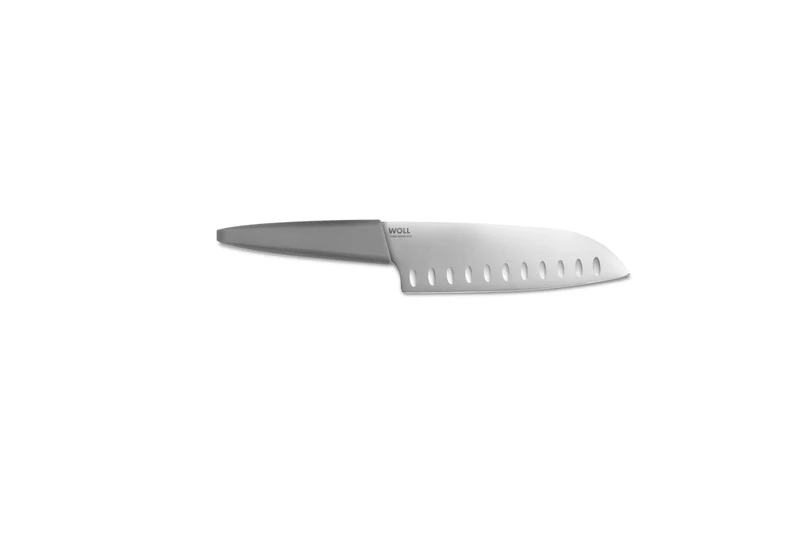 Woll, Santoku Messer, 18cm - hellgrau
