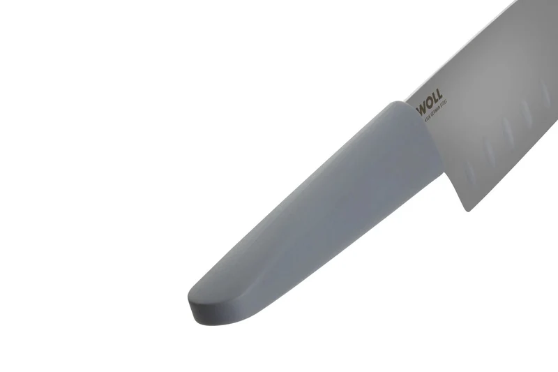 Woll, Santoku Messer, 18cm - hellgrau