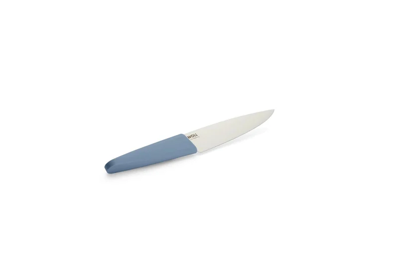 Woll, Kochmesser Kompakt, 16 cm- hellblau