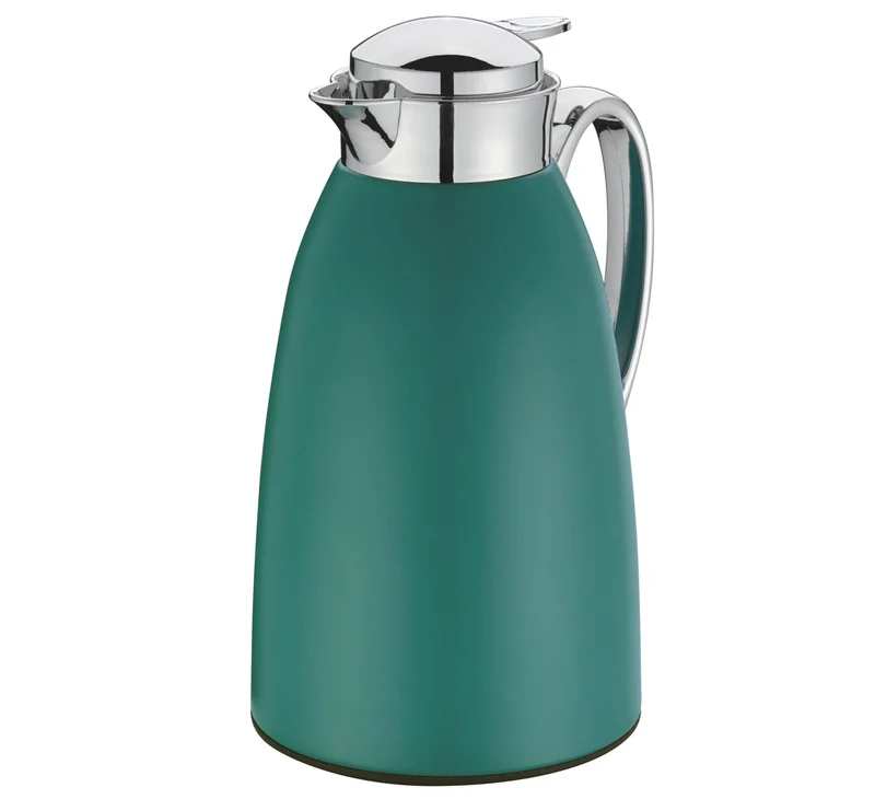 Cilio; Isolierkanne "Venezia", Farbe grün matt, Inhalt 1,0l