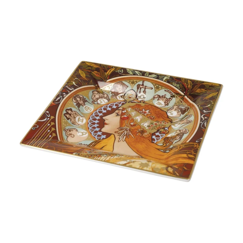 Alphonse Mucha - Sternzeichen, Goebel, Schale, 2024